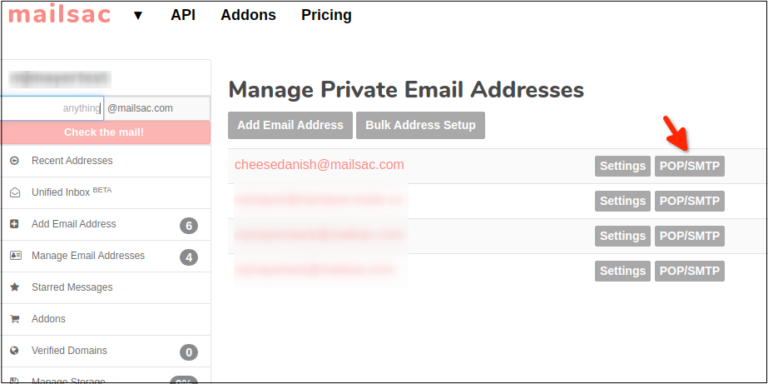 Email Address Password For SMTP Sending - mailsac blog